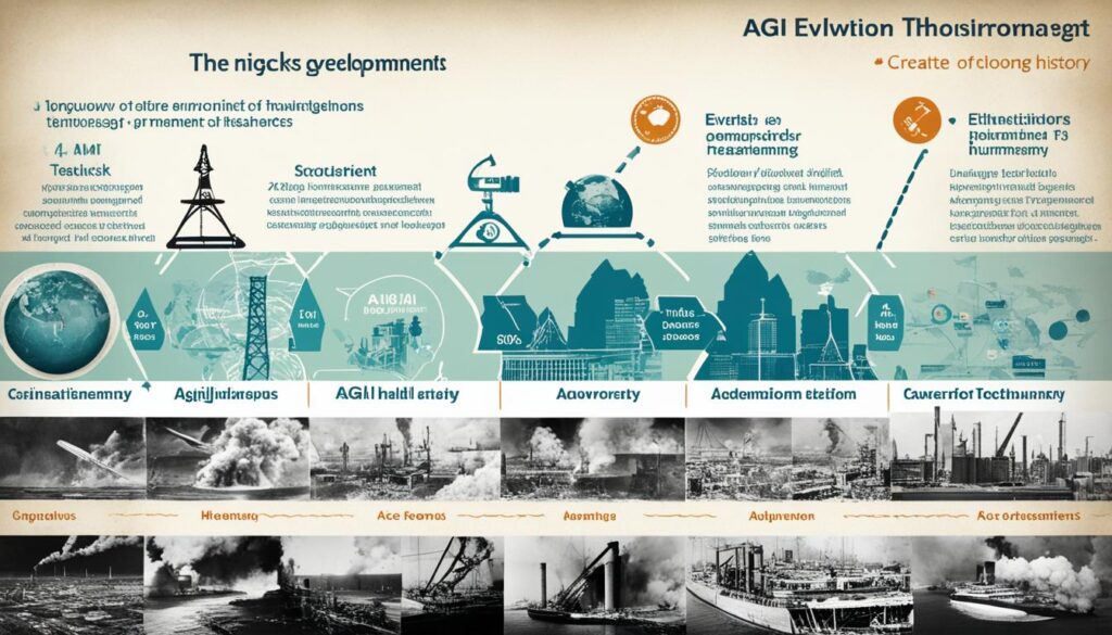 history of AGI risks