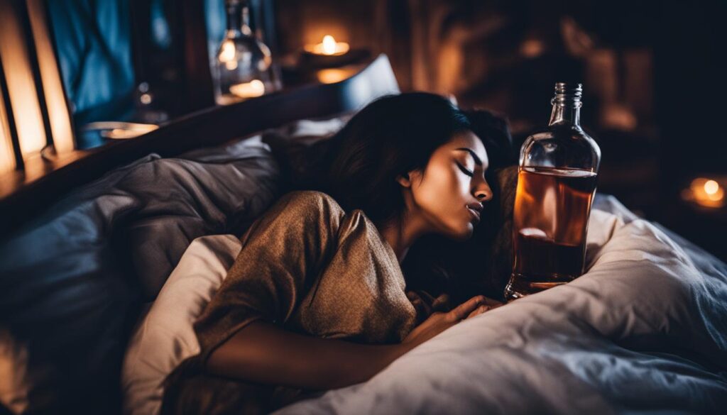 negative effects of alcohol on sleep
