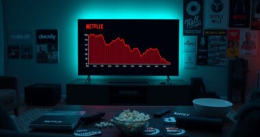 netflix profits decline significantly