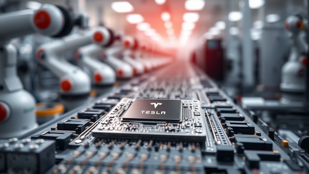 tesla samsung texas manufacturing