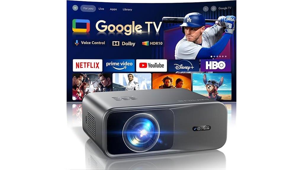 google tv 4k projector