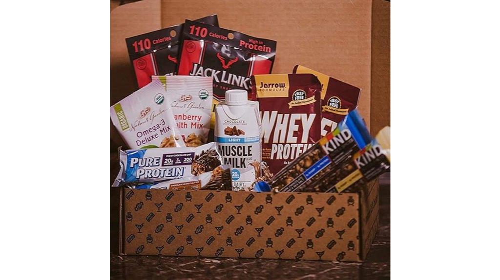 healthy snack fitness box
