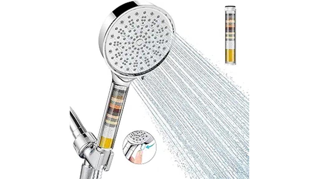 high pressure multi spray shower