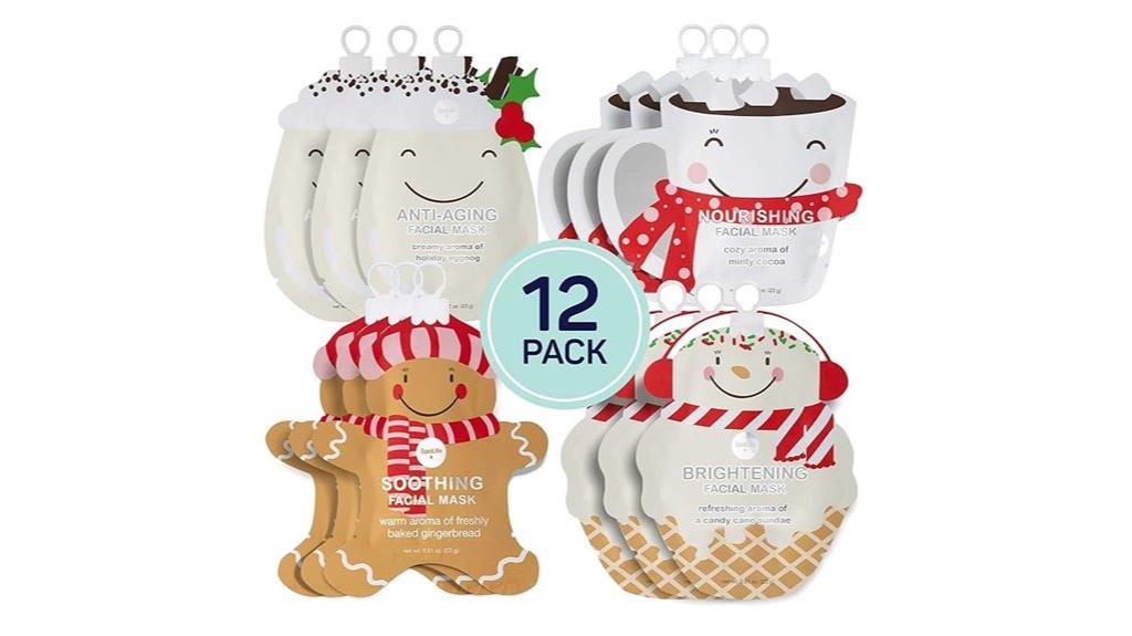 holiday skincare mask bundle