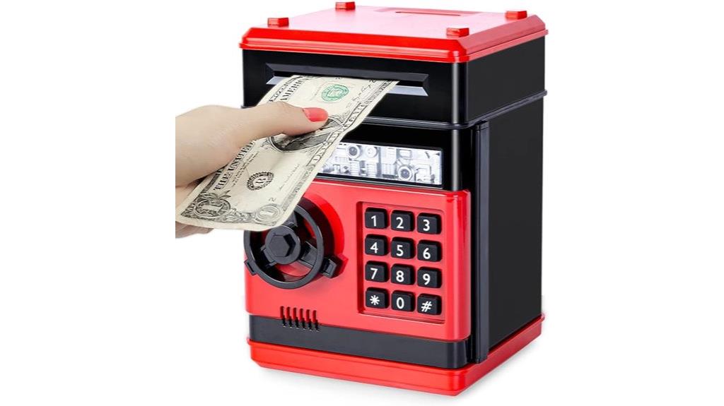 kids cash coin bank