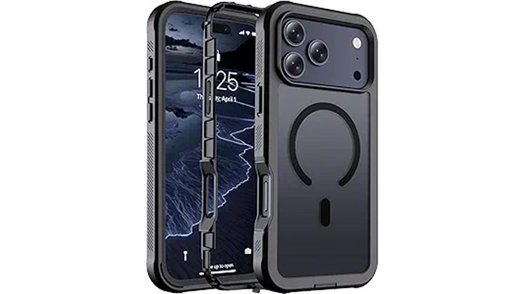magnetic drop protection case