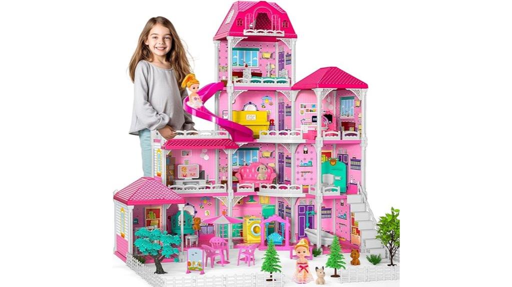 princess dolls house set