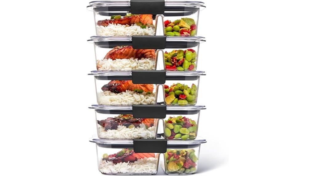 rubbermaid brilliance 5 pack