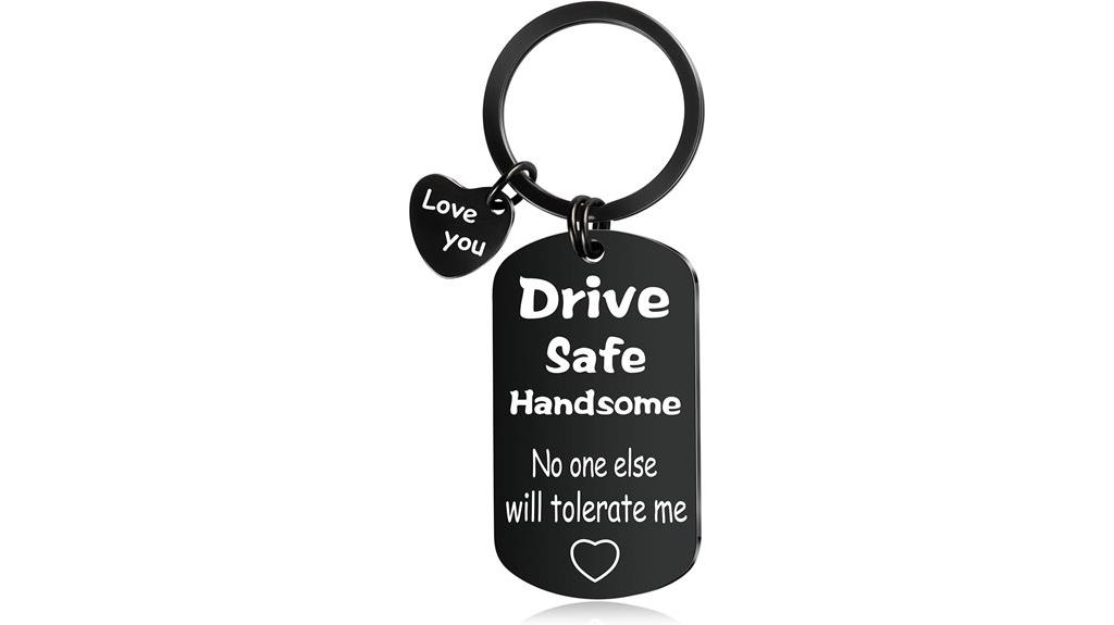 safe boyfriend keychain