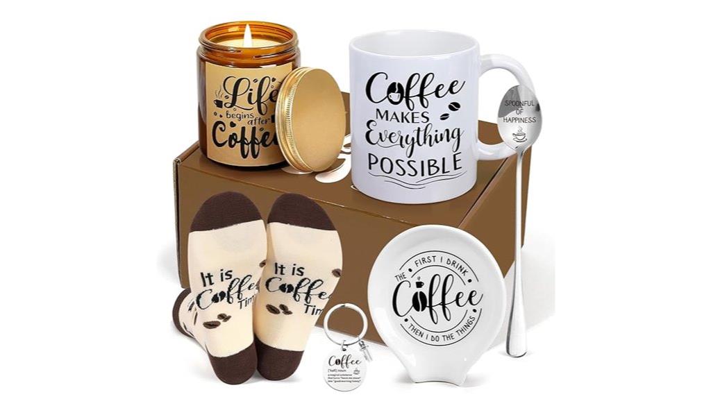 six piece coffee lover s gift