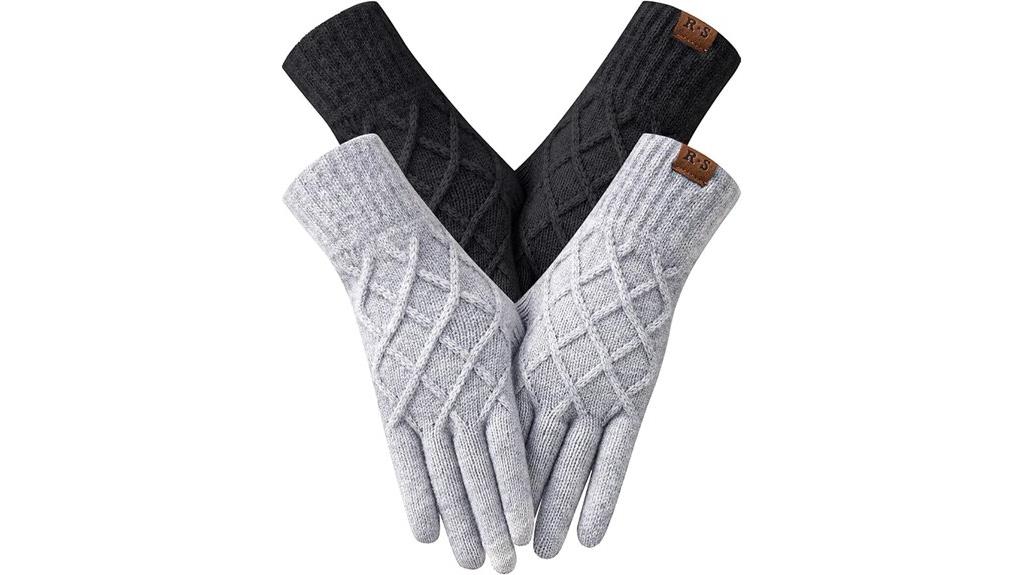 touchscreen thermal winter gloves