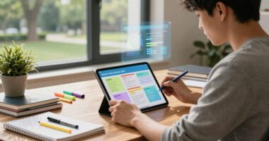 ai enhances student revision habits