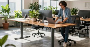 creative offices favor standing desks