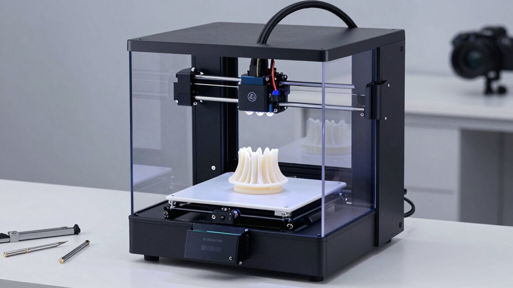 enclosed printers enable cleaner prototypes