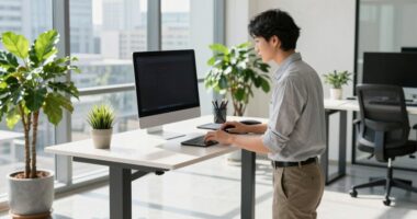 enhance energy with standing