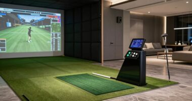 high end home golf technology