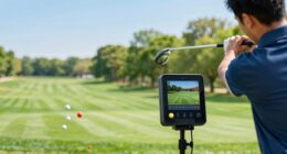 measuring golf swing data