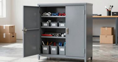 organized durable tool storage