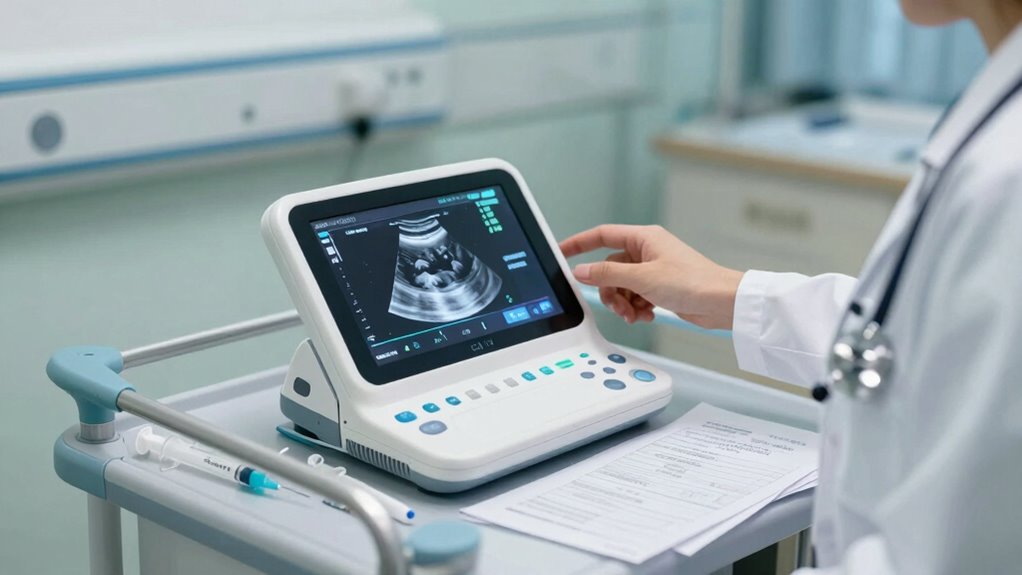 portable ultrasound device maintenance