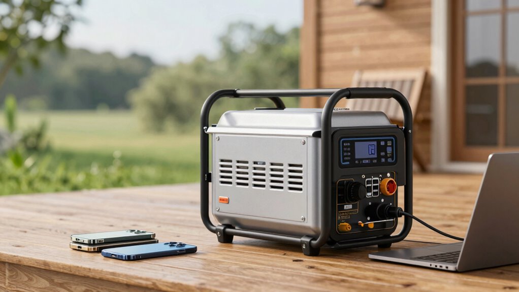 quiet portable renewable power