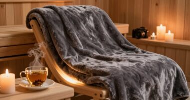 sauna blankets promote relaxation