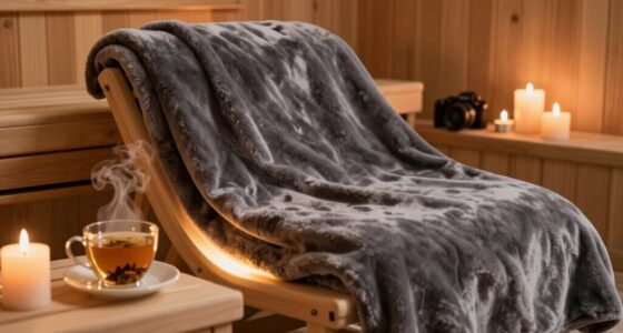 sauna blankets promote relaxation