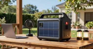 solar backup power capacity