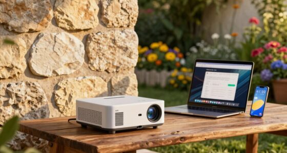 versatile high definition portable projector