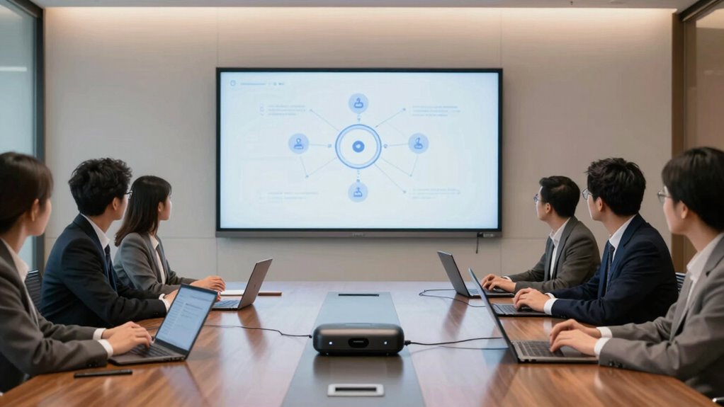 wireless seamless collaborative meetings