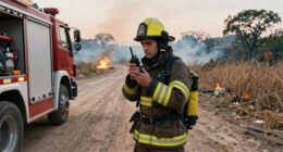 Critical fire weather complicates firefighting efforts in massive Utah wildfire