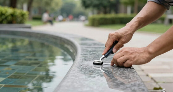 Reflecting pool was cut with ‘sharp knife or razor’, National Park Service says