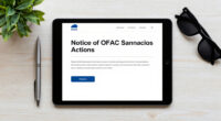 Notice Of OFAC Sanctions Actions