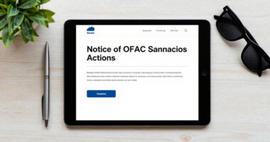Notice Of OFAC Sanctions Actions