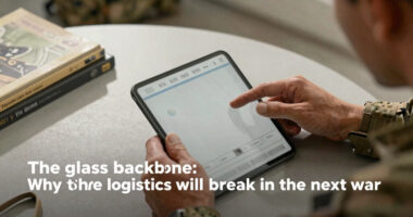 The glass backbone: Why the Army's logistics will break in the next war