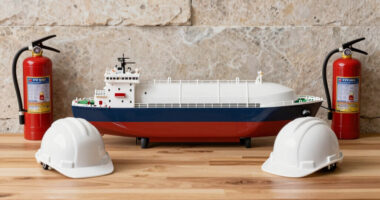 What are the risks of an LNG tanker explosion?