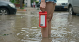 Red Flood Alert In China