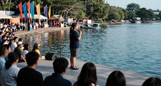 Commissioner Roswall Gives An Opening Address At The 9Th Water Festival