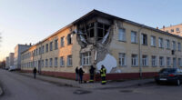 More Than 400 Ukrainian Drones Flew Toward Moscow, School Building Damaged In Russia’s Kaluga Region