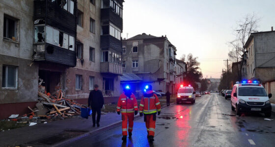 Russian Drone Attacks On Kyiv And Kharkiv Region Kill Three
