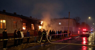 Ukrainian Drone Attacks Injure Nine In Russia’s Kaluga Region And Spark Fire At Chemical Plant In Tver Region